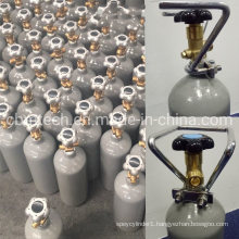 2.67L Steel Carbon Dioxide Cylinder N2o Gas Cylinder
